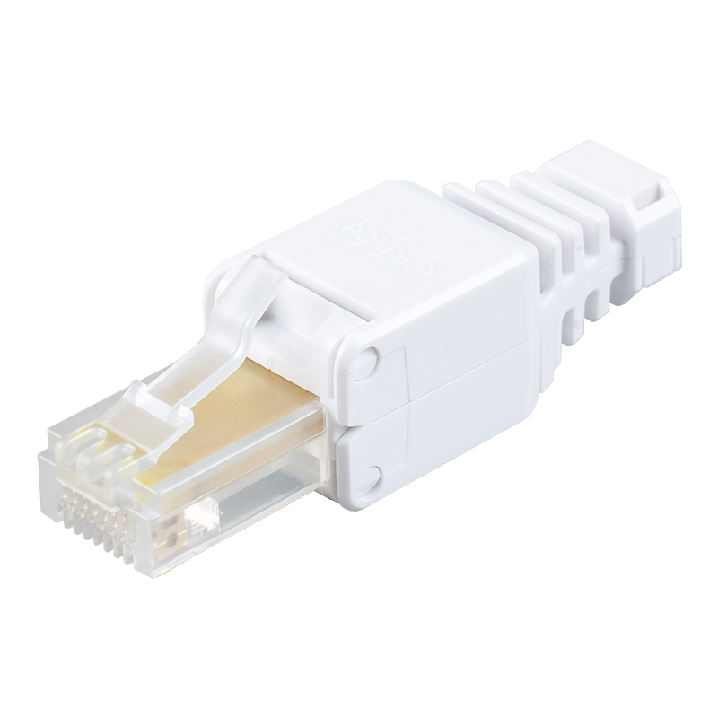 Cat5e আনশিল্ডেড টুললেস RJ45 কানেক্টর RJ-688Y-C5E
