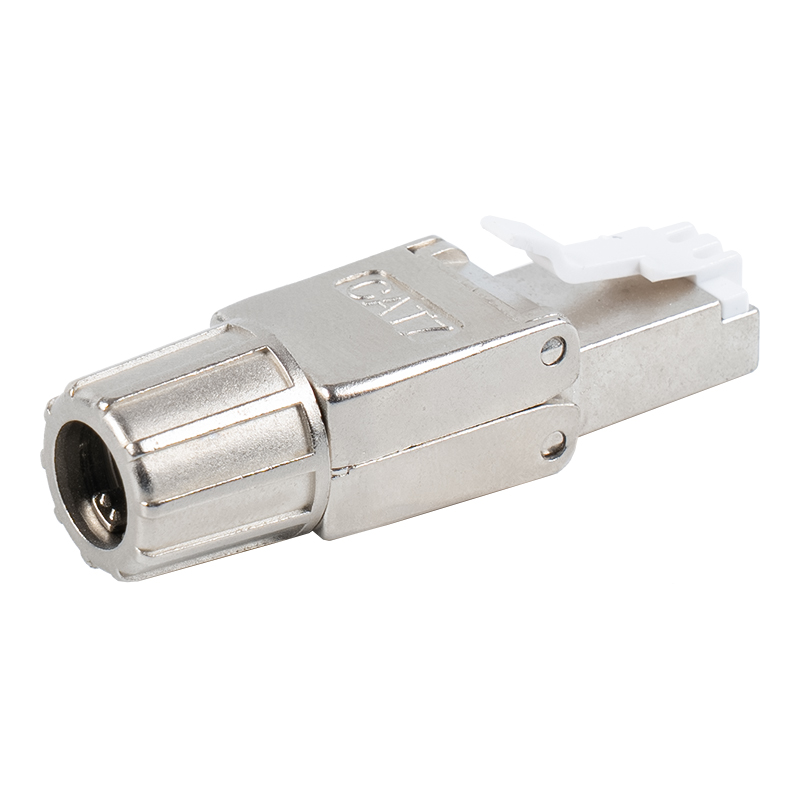 Cat7 শিল্ডেড টুললেস RJ45 কানেক্টর RJ-G40S-1-C7