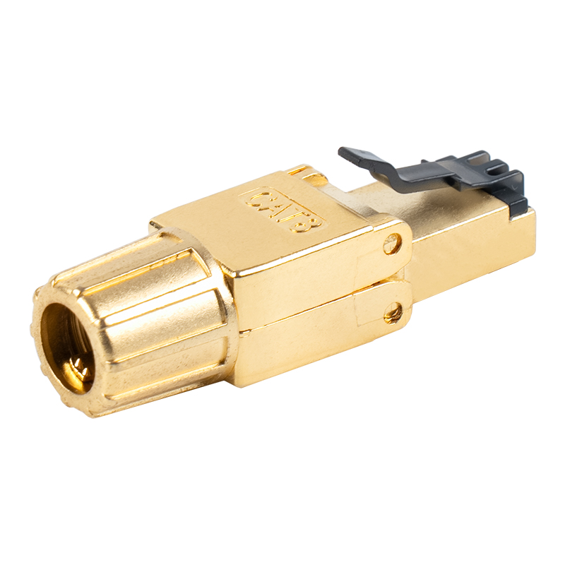 Cat8 শিল্ডেড টুললেস RJ45 কানেক্টর RJ-G40S-1-C8 Cat8 শিল্ডেড টুললেস RJ45 কানেক্টর RJ-G40S-1-C8