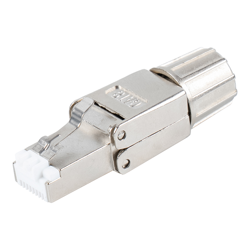 Cat8 শিল্ডেড টুললেস RJ45 কানেক্টর RJ-G40S-1-C8 Cat8 শিল্ডেড টুললেস RJ45 কানেক্টর RJ-G40S-1-C8