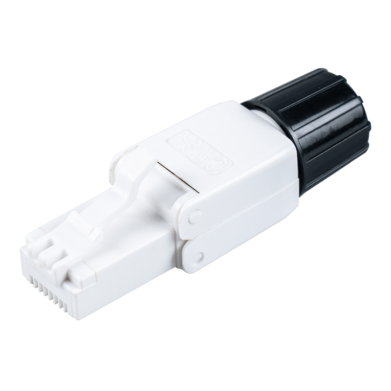 Cat6A আনশিল্ডেড টুললেস RJ45 কানেক্টর (স্ক্রু সহ) RJ-G40U-C6A Cat6A আনশিল্ডেড টুললেস RJ45 কানেক্টর (স্ক্রু সহ) RJ-G40U-C6A