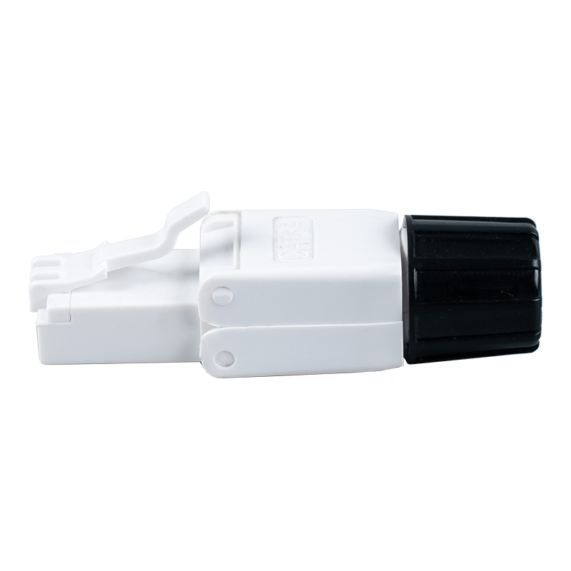 Cat6A আনশিল্ডেড টুললেস RJ45 কানেক্টর (স্ক্রু সহ) RJ-G40U-C6A Cat6A আনশিল্ডেড টুললেস RJ45 কানেক্টর (স্ক্রু সহ) RJ-G40U-C6A