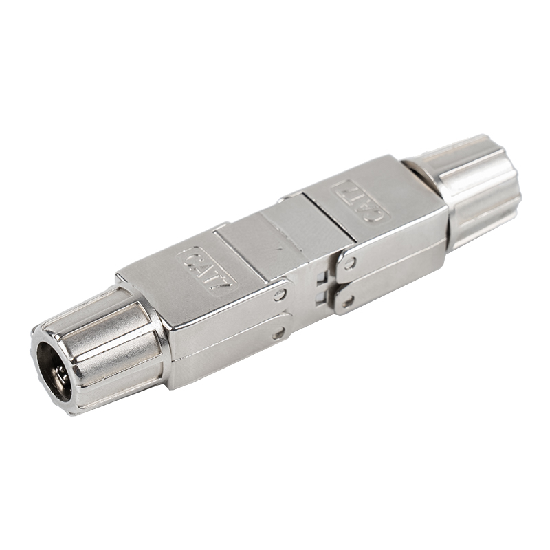 Cat7 শিল্ডেড টুললেস কানেক্টর RJ-603S-1-C7