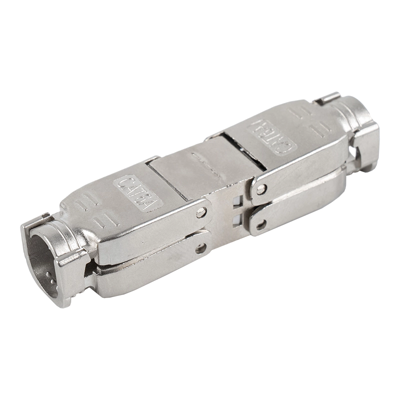 Cat6A শিল্ডেড পুশ-ডাউন টাইপ টুললেস কানেক্টর RJ-603S-3-C6A