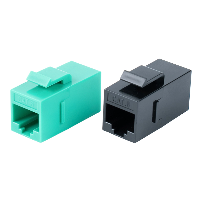 C6A আনশিল্ডেড RJ45 ইনলাইন কাপলার SM-2034C6