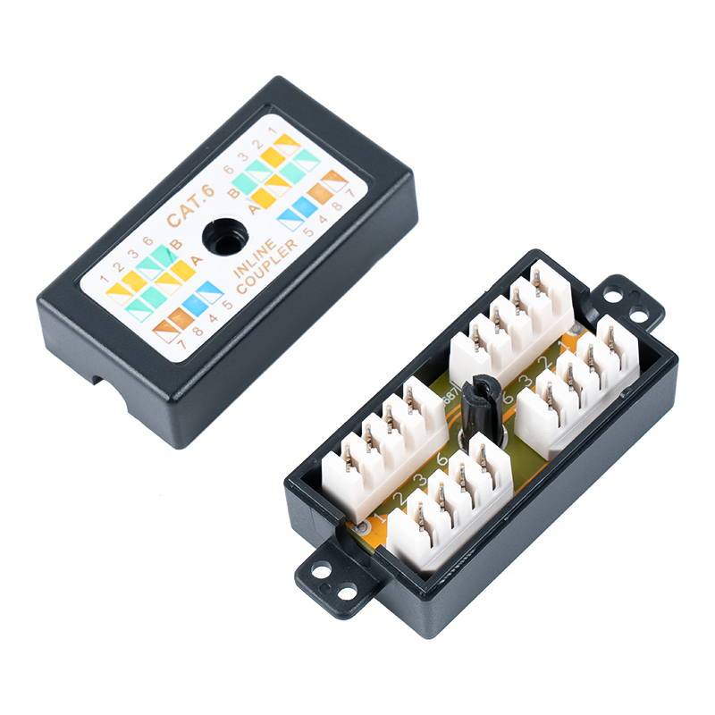 C5e আনশিল্ডেড RJ45 ইনলাইন কাপলার SM-2037C5E C5e আনশিল্ডেড RJ45 ইনলাইন কাপলার SM-2037C5E