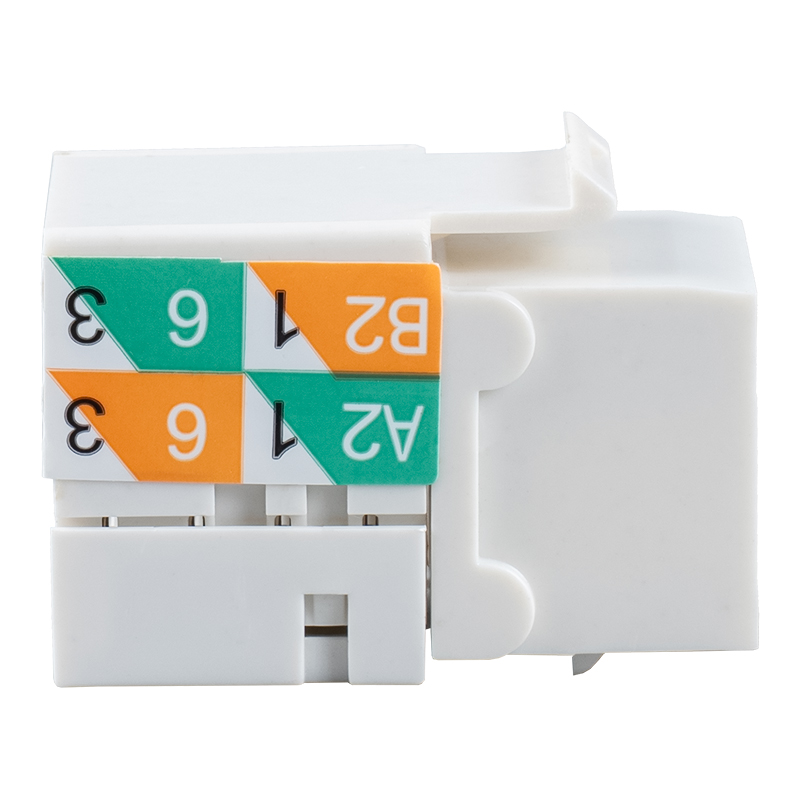 Cat6 আনশিল্ডেড 90° কীস্টোন জ্যাক (দ্বৈত-উদ্দেশ্য ওয়্যারিং) SM-2081D8C6 Cat6 আনশিল্ডেড 90° কীস্টোন জ্যাক (দ্বৈত-উদ্দেশ্য ওয়্যারিং) SM-2081D8C6