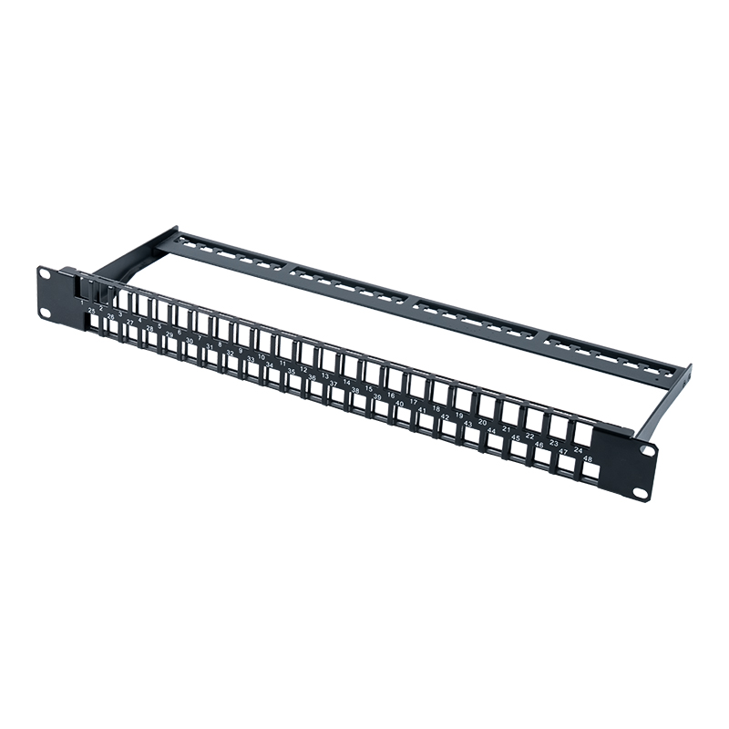 19‑ইঞ্চি1U48‑পোর্ট শিল্ডেড এম্পটির্যাক SP-3315S-48P